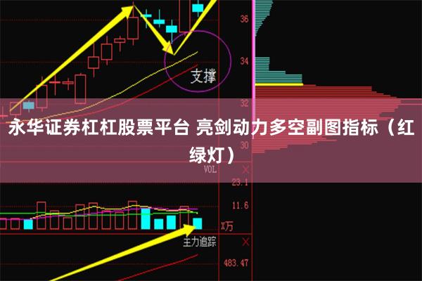 永华证券杠杠股票平台 亮剑动力多空副图指标（红绿灯）