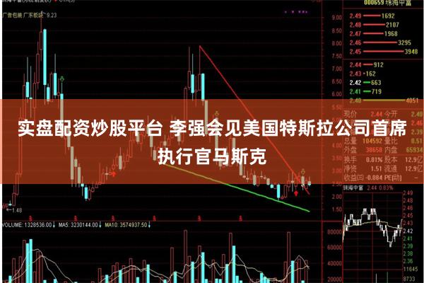实盘配资炒股平台 李强会见美国特斯拉公司首席执行官马斯克