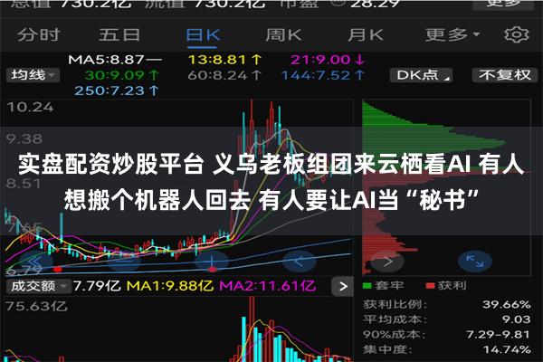 实盘配资炒股平台 义乌老板组团来云栖看AI 有人想搬个机器人回去 有人要让AI当“秘书”