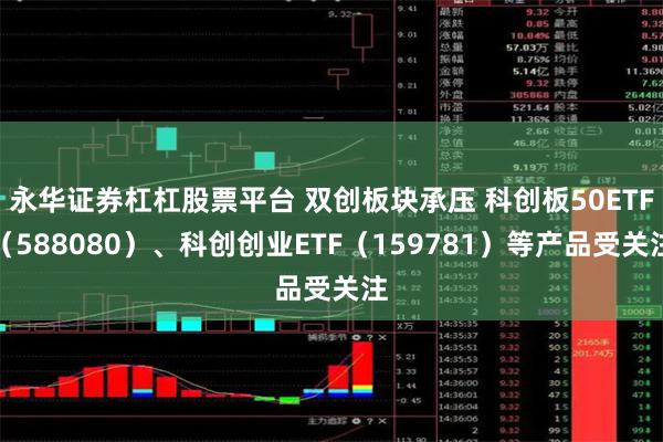 永华证券杠杠股票平台 双创板块承压 科创板50ETF（588080）、科创创业ETF（159781）等产品受关注